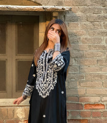 Rumi-2pc embroidered dress