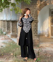 Rumi-2pc embroidered dress
