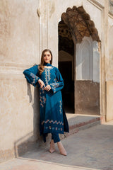 Hoor-3pc embroidered dress