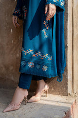 Hoor-3pc embroidered dress
