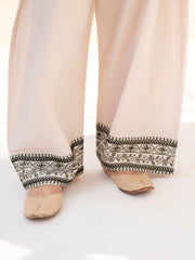 Limited stock-3PC Pink Saya - Embroidered Dress