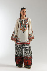 Kajal-2pc printed dress