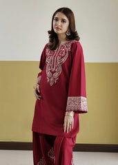 Ferio Onion - 2Pc Embroidered Dress