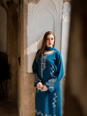 Hoor-3pc embroidered dress