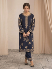 Limited stock-pinki 2Pc Embroidered Dress